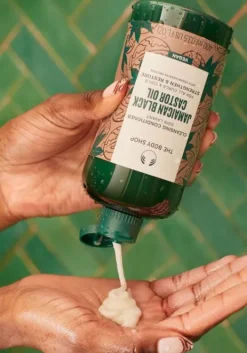 THE BODY SHOP Shampoo | Vedi Tutti Capelli-Balsamo Detergente olio di Ricino Nero Giamaicano