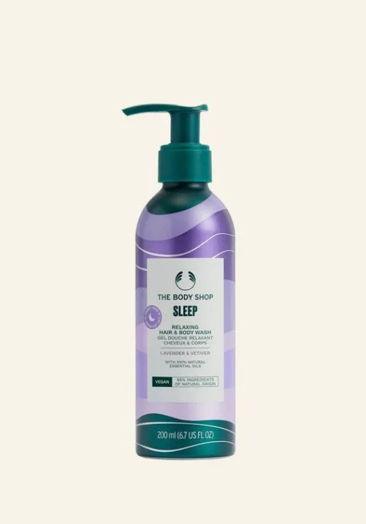 THE BODY SHOP Shampoo | Benessere & Massaggi-Detergente Capelli e Corpo Rilassante Sleep