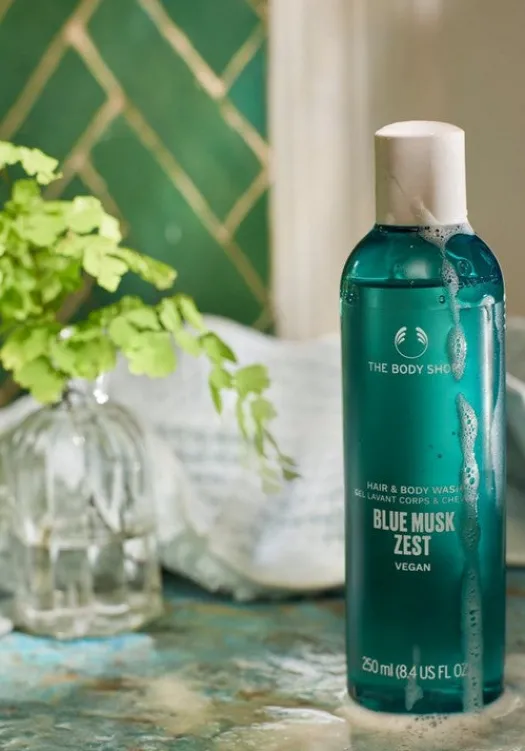 THE BODY SHOP Doccia Gel | Prodotti Corpo-Detergente Corpo & Capelli Blue Musk Zest