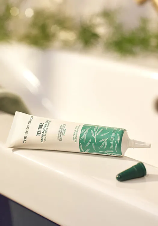THE BODY SHOP Sieri Ed Essenze | Maschere Viso-Gel Azione Rapida Tea Tree