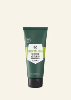 THE BODY SHOP La Pelle Maschile | Idratanti-Idratante Riequilibrante Viso alla Tè Verde e Limone