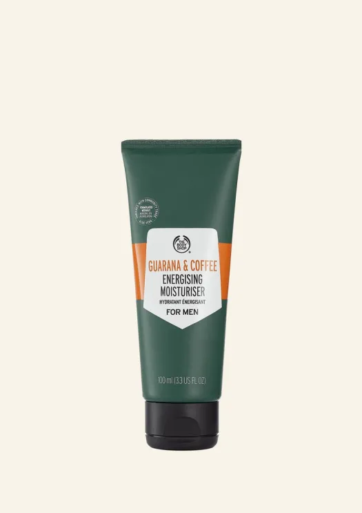 THE BODY SHOP La Pelle Maschile | Idratanti-Idratante Rivitalizzante Viso alla Guarana & Caffè