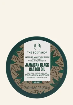 THE BODY SHOP Vedi Tutti Capelli-Maschera Idratante Intensa Olio di Ricino Nero Giamaicano