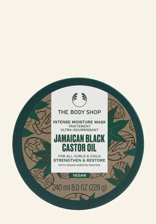 THE BODY SHOP Vedi Tutti Capelli-Maschera Idratante Intensa Olio di Ricino Nero Giamaicano