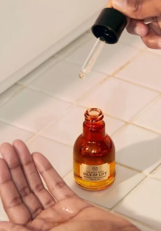 THE BODY SHOP Sieri Ed Essenze | Maschere Viso-Olio Viso Extra Rivitalizzante Oils of Life™