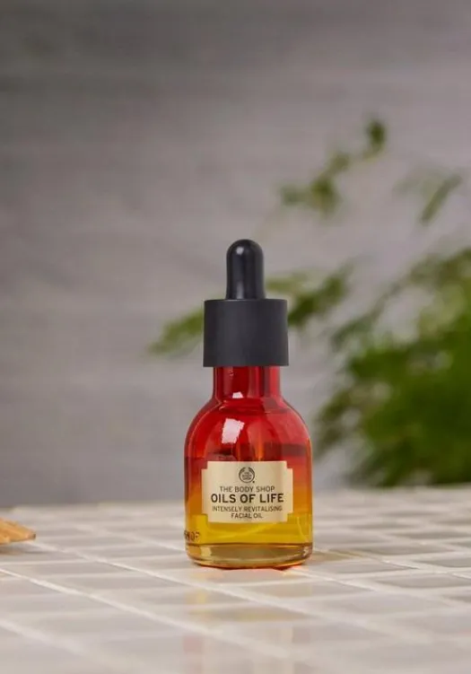 THE BODY SHOP Sieri Ed Essenze | Maschere Viso-Olio Viso Extra Rivitalizzante Oils of Life™