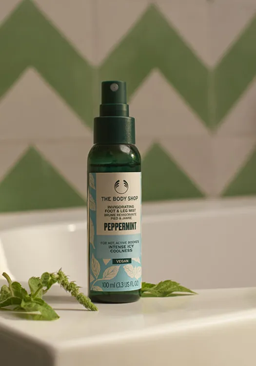 THE BODY SHOP Trattamenti Piede | Prodotti Corpo-Spray Piedi e Gambe Menta Piperita